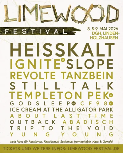 Limewood Festival 2026 Flyer