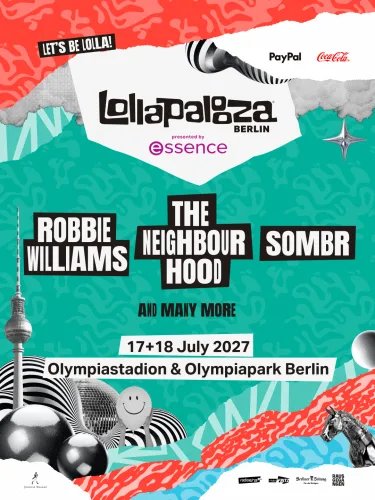 Lollapalooza Berlin 2027 Flyer