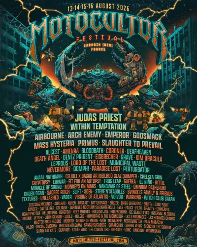 Motocultor Festival 2026 Flyer