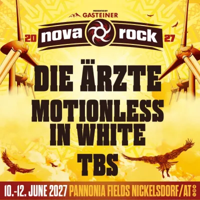 Nova Rock 2027 Flyer