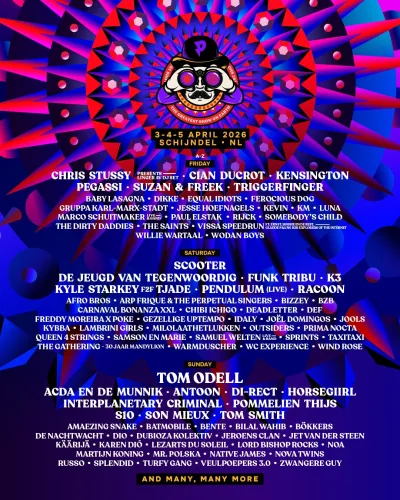 Paaspop Festival 2026 Flyer