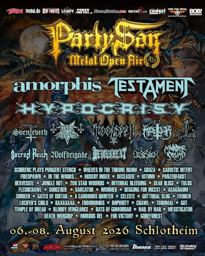 PartySan Open Air 2026 Flyer