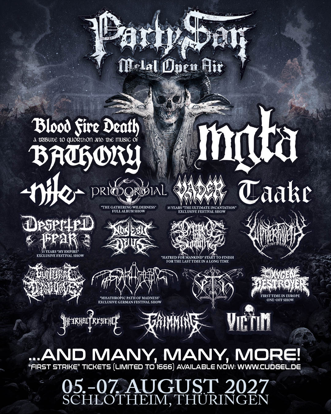 PartySan Open Air 2027 Flyer