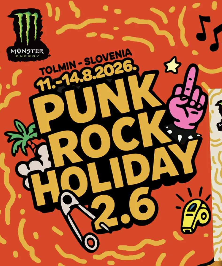 Punk Rock Holiday 2026 Flyer
