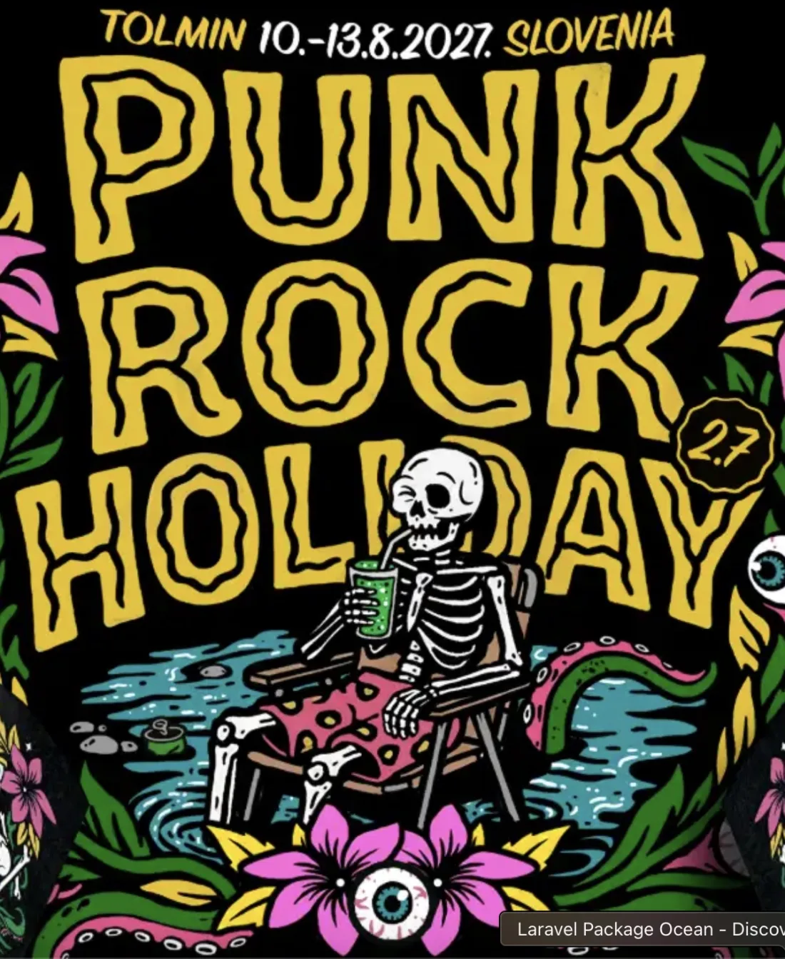 Punk Rock Holiday 2027 Flyer
