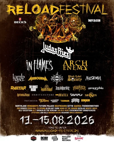 Reload Festival 2026 Flyer