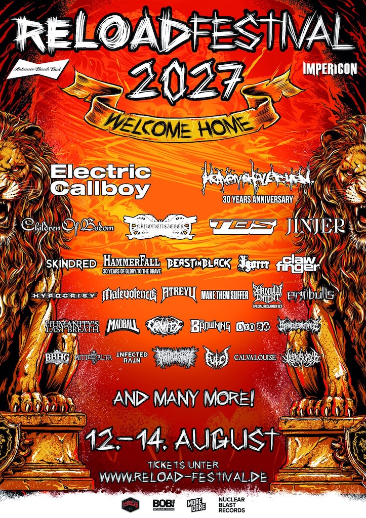 Reload Festival 2027 Flyer