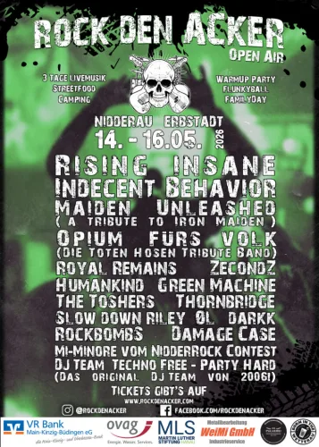 Rock den Acker 2026 Flyer