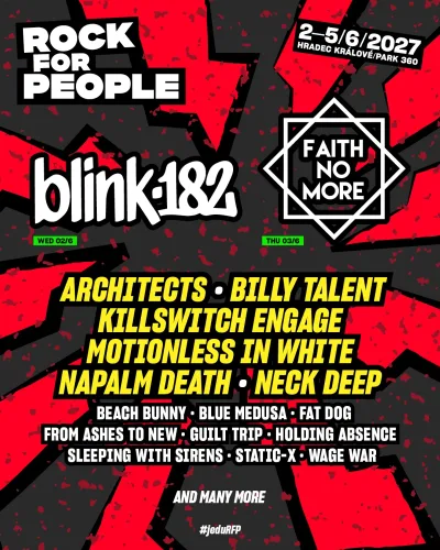 Rock for People 2027 Flyer