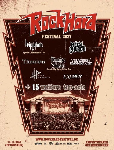 ROCK HARD Festival 2027 Flyer