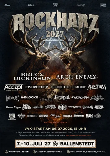 ROCKHARZ 2027 Flyer