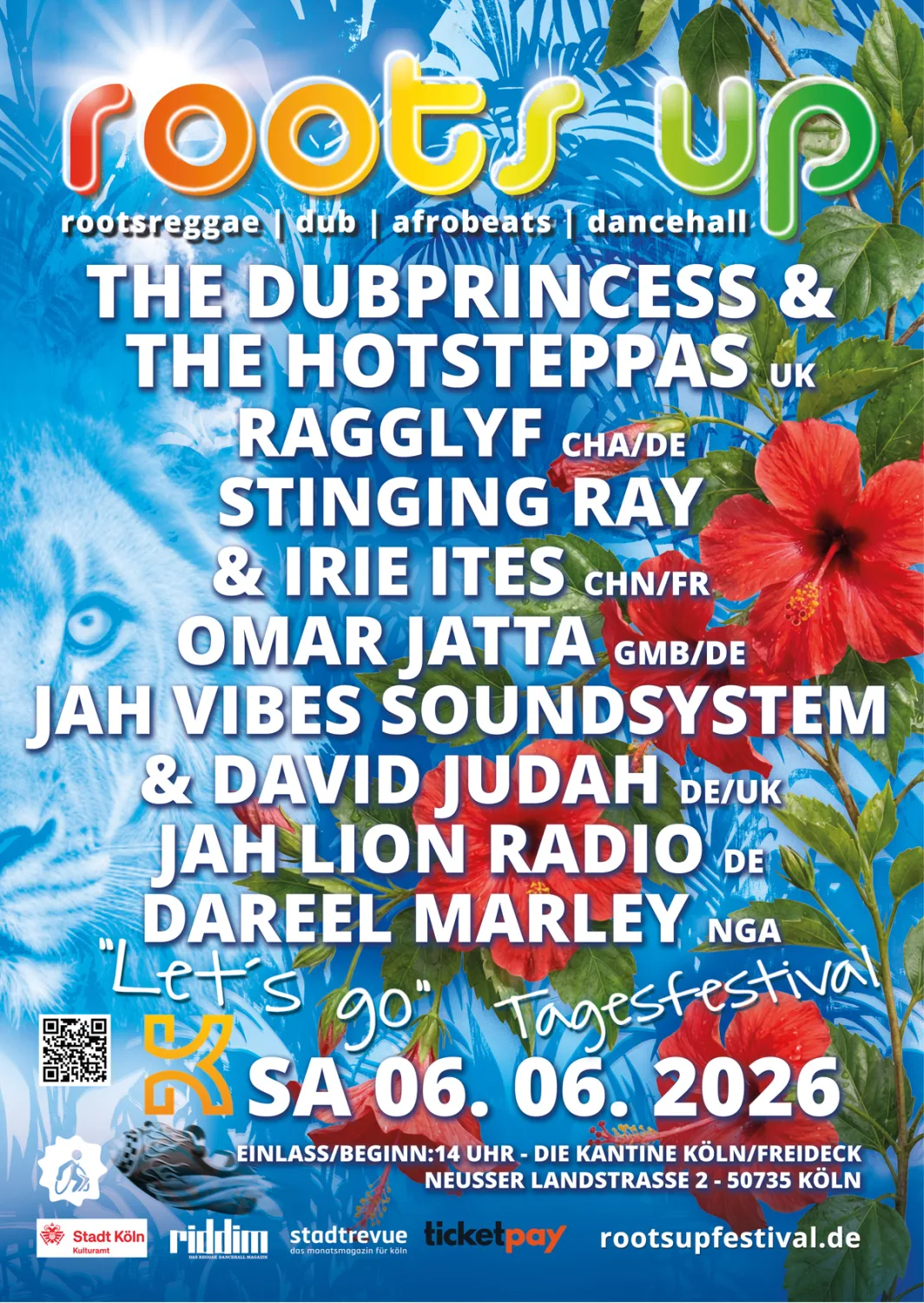 Roots Up Festival 2026 Flyer