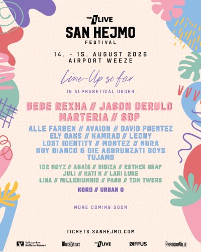 San Hejmo Festival 2026 Flyer