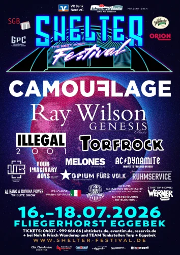 Shelter Festival 2026 Flyer