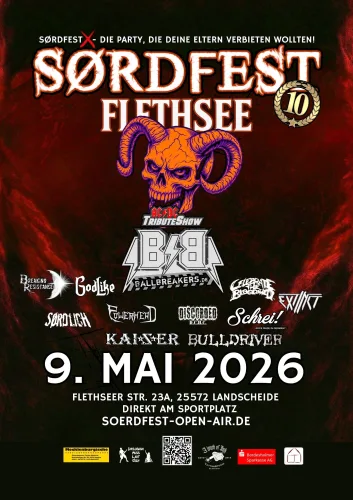 Sørdfest Open Air 2026 Flyer