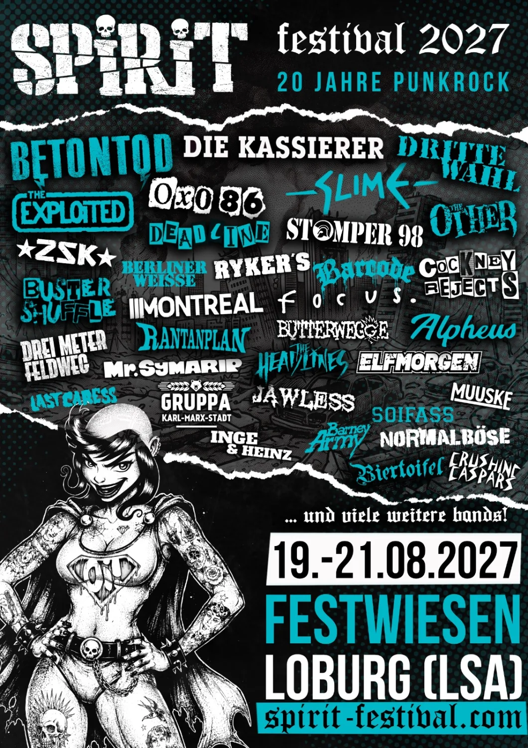Spirit from the Street Festival 2027 Flyer