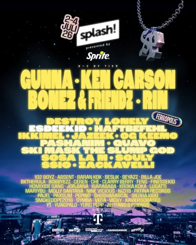 Splash! Festival 2026 Flyer