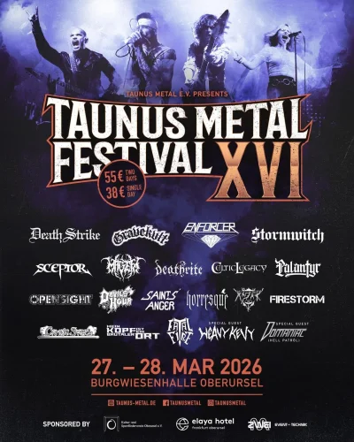 Taunus Metal Festival 2026 Flyer