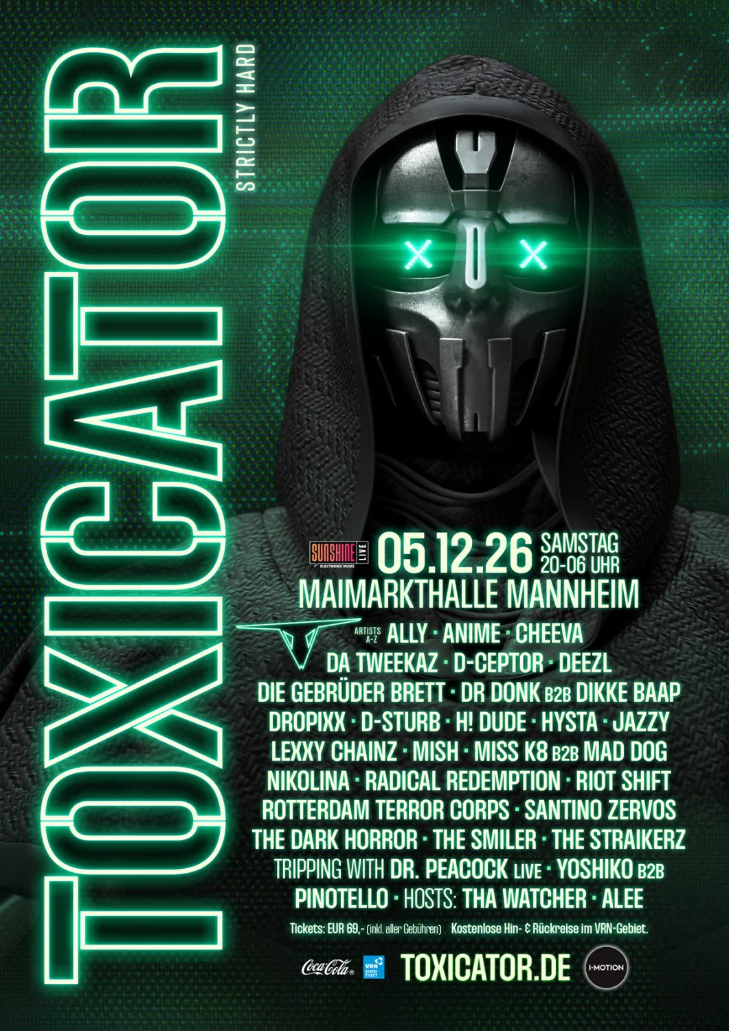 TOXICATOR 2026 Flyer