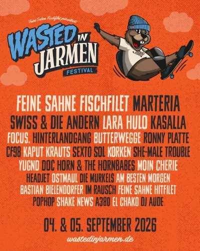 Wasted in Jarmen 2026 Flyer