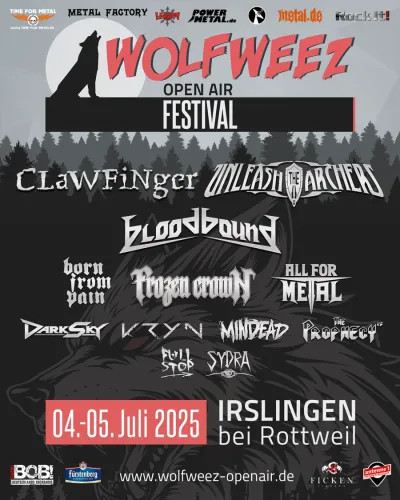 Wolfweez Open Air 2025 Flyer