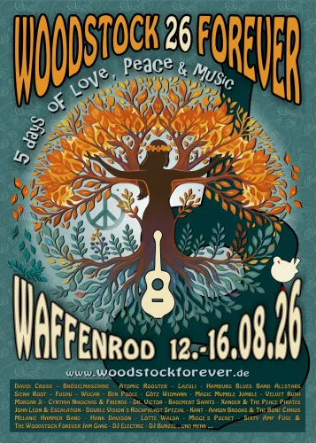 Woodstock Forever Festival 2026 Flyer