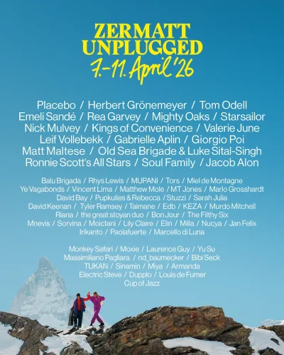 Zermatt Unplugged 2026 Flyer