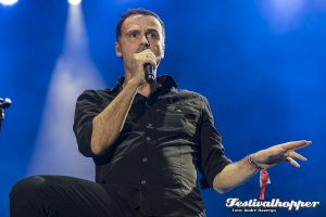 Blind Guardian live auf dem Rockharz Open Air 2017 auf dem Flugplatz Ballenstedt. Ballenstedt, 08.07.2017